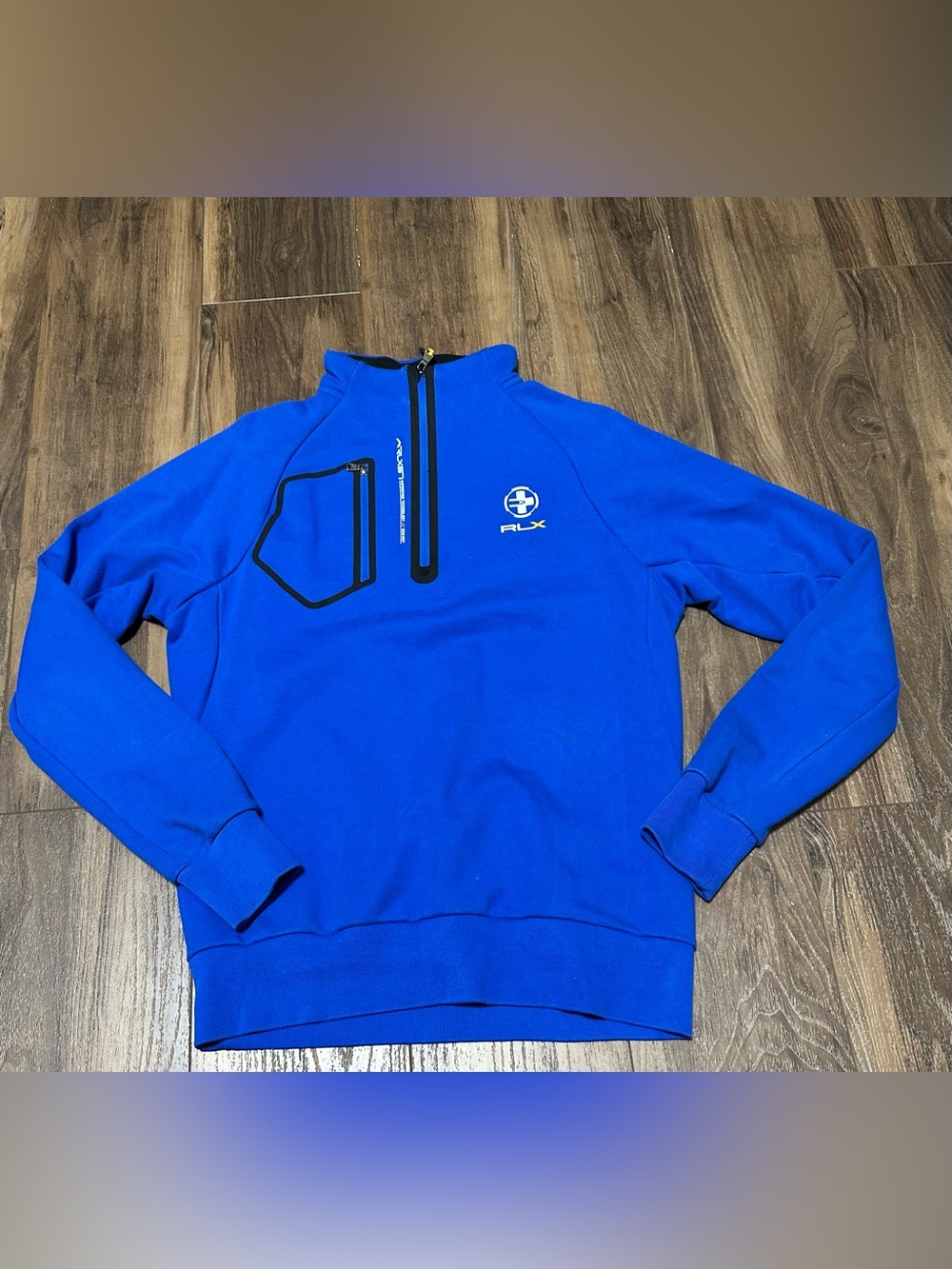 RLX 1/4 Zip Pullover Men's Medium Expedition Technology Performance Ralph Lauren